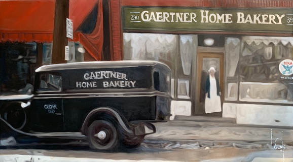 Sorry, a visual representation of Lee Colpi's work entitled, The 1933 Gaertner Home Bakery failed to load.  Please try again later or contact Lee Colpi for more information about this work.