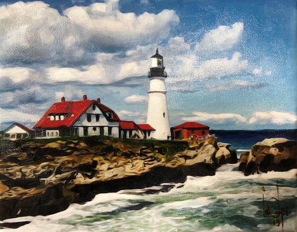 Sorry, a visual representation of Lee Colpi's work entitled, Portland Headlight Lighthouse failed to load.  Please try again later or contact Lee Colpi for more information about this work.