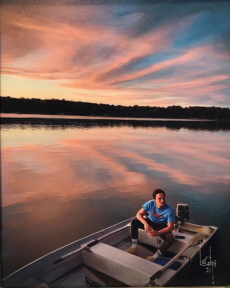 Sorry, a visual representation of Lee Colpi's work entitled, Sunset on Lake Gilbert failed to load.  Please try again later or contact Lee Colpi for more information about this work.