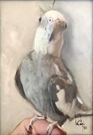 larger image of the work, Cockatoo
