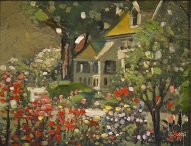 larger image of the work, Cottage in the Glen