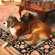 larger image of the work, Man's Best Friends
