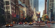 larger image of the work, Michigan Avenue