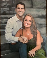 larger image of the work, Paul and Kaitlin Are Engaged