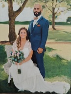larger image of the work, The Wedding Couple